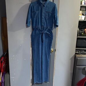 Denim Blue Jumpsuit